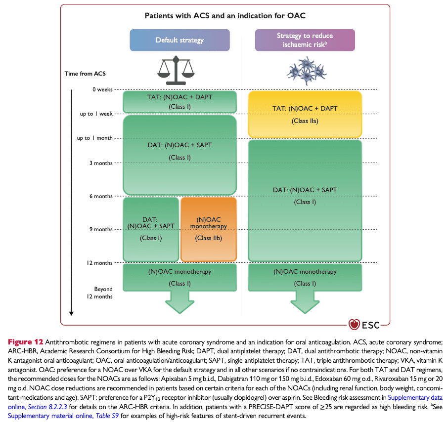 esc flowchart trippelterapi